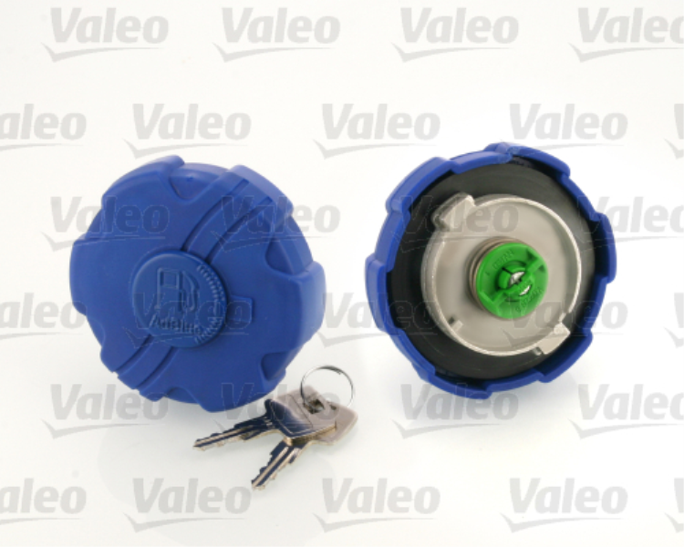 VALEO AdBlue-Kappe 730424 Farbe: blau, Montageart: Bajonett, Schließanlage: mit Schlüssel, Innendurchmesser [mm]: 58,5