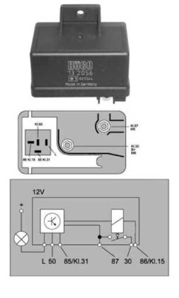 HITACHI Glow plug controller 10738830 Operating volt: 12
Operating Voltage: 12