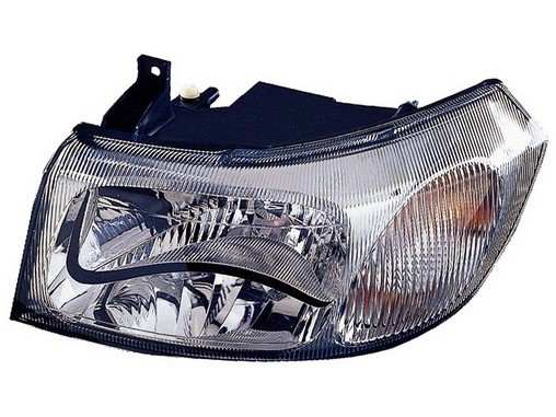 DEPO Headlamp 10749136 Fitting Position: Left, Lamp Type: H4, Registration Type: ECE-certified, Vehicle Equipment: for vehicles with headlight levelling (electric), Colour: Chrome, Supplementary Article/Supplementary Info: with socket, without electric motor