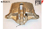 FTE Bremssattel 10709222 Überholt
Kolbendurchmesser [mm]: 48, Material: Gusseisen, Bremssattelfarbe: grau, Bremssystem: BOSCH, Einbauposition: Vorderachse rechts, Ergänzungsartikel/Ergänzende Info: ohne Halter 1.