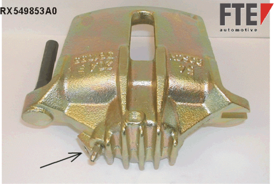 FTE Bremssattel 10709446 Überholt
Kolbendurchmesser [mm]: 54, Material: Gusseisen, Bremssattelfarbe: grau, Bremssystem: BOSCH, Einbauposition: Vorderachse links, Ergänzungsartikel/Ergänzende Info: ohne Halter 1.