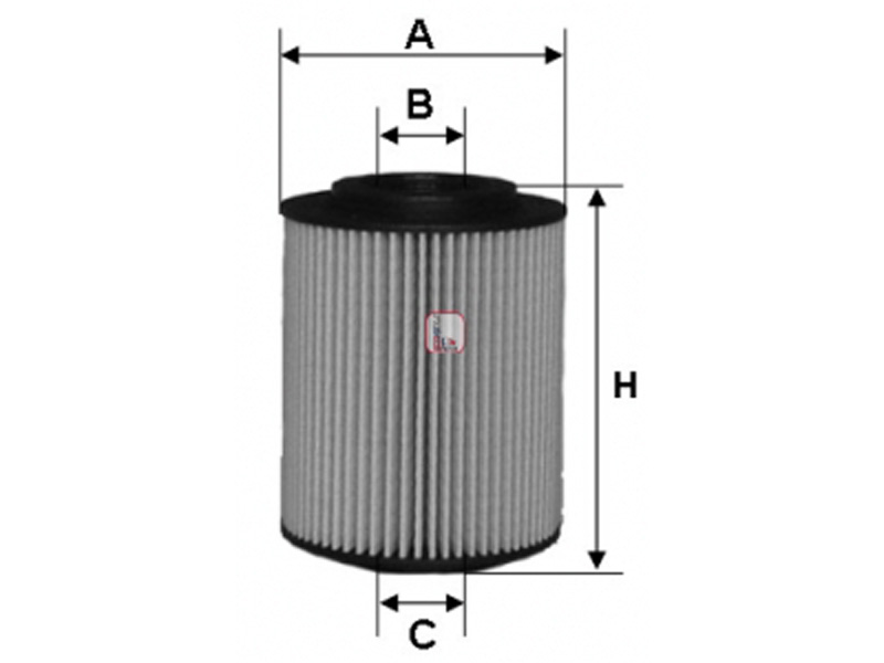 SOFIMA Ölfilter 10367694 Filterausführung: Filtereinsatz, Höhe [mm]: 81, Außendurchmesser [mm]: 73, Innendurchmesser 1 [mm]: 31, Innendurchmesser 2 [mm]: 31