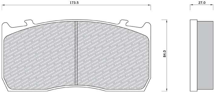 FOMAR Bremsbelag für Scheibenbremsen (LKW) 902046/1 Passend zu
Einbauseite: Vorderachse, Hinterachse, Dicke/Stärke [mm]: 27, Breite [mm]: 173,5, Höhe [mm]: 84, Breite 2 [mm]: 185, Dicke/Stärke 2 [mm]: 33,8