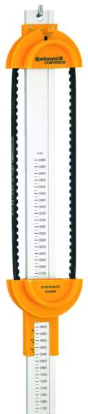 CONTITECH Belt tester 10054000 Not rentable, just for sale! Wedge belt and longitudinal belt Long meter 360mm - 2520mm
Cannot be taken back for quality assurance reasons!