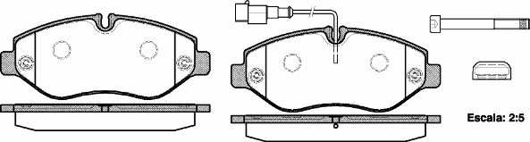 REMSA Bremsbelag für Scheibenbremsen (LKW) 10331998 Bremssystem: Brembo mit Abrieb Kontaktkontakt
Ergänzungsartikel/Ergänzende Info: mit Zubehör, Einbauposition: Vorderachse, Bremssystem: Brembo, Länge [mm]: 163,1, Höhe [mm]: 67,1, Dicke/Stärke [mm]: 20,8, Verschleißwarnkontakt: inkl. Verschleißwarnkontakt, Anzahl der Verschleißanzeigen [pro Achse]: 2, Warnkontaktlänge [mm]: 160, Ergänzungsartikel/Ergänzende Info 2: mit Klebefolie, mit Schrauben