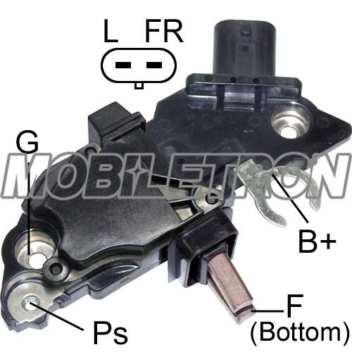 MOBILETRON Generator Regulator 10820962 Hersteller: OE Bosch, Spannung: 14,5, Electr. Regler, Nennspannung: 14
Herstellereinschränkung: OE  BOSCH, Spannung [V]: 14,5, elektr. Regler: , Nennspannung [V]: 14 Allgemeine Information: Verkauf in Hüco Ausführung: Bedruckung und Verpackung