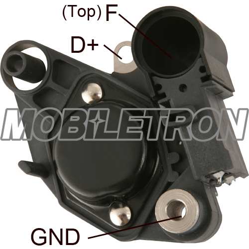 MOBILETRON Generator Regulator 10821535 Spannung [V]: 12, Herstellereinschränkung: Motorola (Valeo), Betriebsspannung [V]: 14, Ladespannung [V]: 14,7