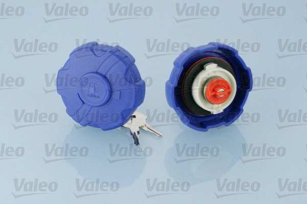 VALEO AdBlue-Kappe 659882 Farbe: blau, Montageart: Bajonett, Schließanlage: mit Schlüssel, Außendurchmesser [mm]: 94, Innendurchmesser [mm]: 46,5