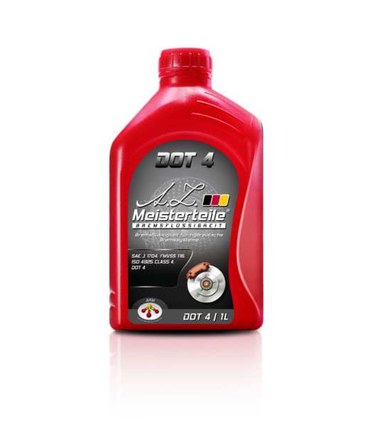 A.Z. MEISTERTEILE Brake fluid 10583100 DOT 4. synthetic. 1L
Cannot be taken back for quality assurance reasons!