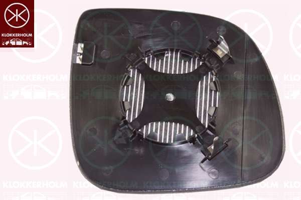 KLOKKERHOLM Mirror flat 608826 Left, aspherical, heated
Fitting Position: Left, Outer/Inner Mirror: Aspherical, Heatable