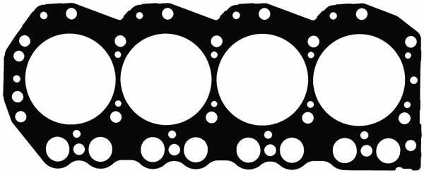 VICTOR REINZ Cyilinder head gasket 10437349 Thickness: 1.35 mm, 3 gorgeous metal plate seal
Gasket Design: Multilayer Steel (MLS), Thickness [mm]: 1,35, Diameter [mm]: 103, Notches / Holes Number: 3
