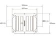 BOSAL Universal catalytic converter 519948 Three Ways, Max.3000 CCM, EUR II. Petrol
Shape: oval, for petrol engines to capacity [cc]: 2000, Length [mm]: 330, Width [mm]: 170, Height [mm]: 100, Inner Diameter [mm]: 52, Outer Diameter [mm]: 55, without ECE/ABE approval: 2.