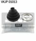 SKF Drive shaft boot (universal) 10717406 Stock. universal. Material: rubber
Inner Diameter 1 from [mm]: 22, Inner Diameter 1 to [mm]: 29, Inner Diameter 2 from [mm]: 72, Inner Diameter 2 to [mm]: 84, Height [mm]: 97, Material: Elastomer, Joint Type: Universal Joint, Inner Diameter 1 [mm]: 22, Inner Diameter 2 [mm]: 72 2.