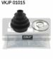 SKF Drive shaft boot (universal) 10717408 Stock. universal. Material: rubber
Inner Diameter 1 from [mm]: 23, Inner Diameter 1 to [mm]: 30, Inner Diameter 2 from [mm]: 77, Inner Diameter 2 to [mm]: 89, Height [mm]: 105, Material: Elastomer, Joint Type: Universal Joint, Inner Diameter 1 [mm]: 23, Inner Diameter 2 [mm]: 77 2.