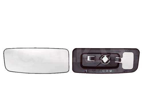 ALKAR Mirror flat 149255 Fitting Position: Right, Quality: ALKAR, ROUND HOLDER, only in connection with: OEM+IAM, Left-/right-hand drive vehicles: for left-hand/right-hand drive vehicles, Outer/Inner Mirror: with wide angle mirror, Convex 
Fitting Position: Right, Left-/right-hand drive vehicles: for left-hand/right-hand drive vehicles, Outer/Inner Mirror: with wide angle mirror, Convex