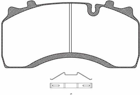 REMSA Bremsbelag für Scheibenbremsen (LKW) 10224748 Bremssystem: Wabco Pan 19-2, 4 PCs/Pack
Einbauposition: Vorderachse, Bremssystem: WABCO PAN 19-2, Länge [mm]: 204,6, Höhe [mm]: 97, Dicke/Stärke [mm]: 29,8