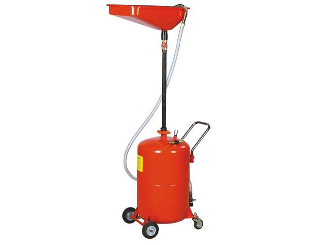 PUMA TOOLS Ölablass 10867013 Turin Big Red, (USA), 65 -Liter, Druckluftentleerung, Trolling, professionelles Design