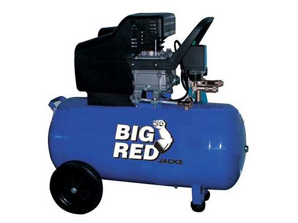 PUMA TOOLS Air compressor 10867015 Turin Big Red, (USA), direct drive piston compressor with 50 liters, 205 liters/min, 230 V