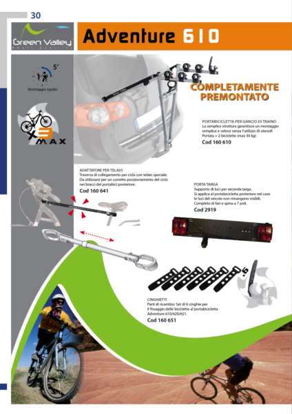 GREEN VALLEY Fahrradträger-Adapter 774650 Nummernschildhalter mit Beleuchtung mit 7 Stangenanschlüssen
Kann aus Gründen der Qualitätssicherung nicht zurückgenommen werden!