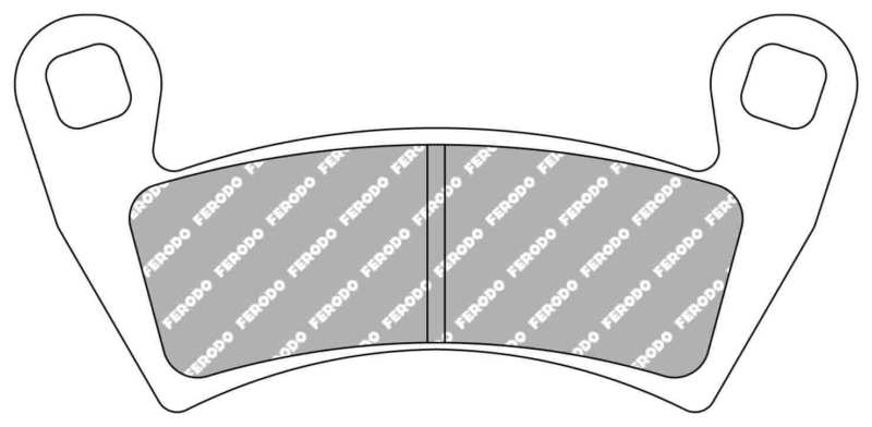 FERODO Bremsbeläge für Motorräder 10763503 Feld, Offroad SG, Sintergrip, Set, für einen Brems -Diskrank!