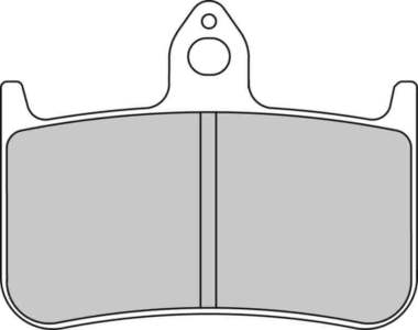 FERODO Brake pad for motorcycle (FDB533CP1)