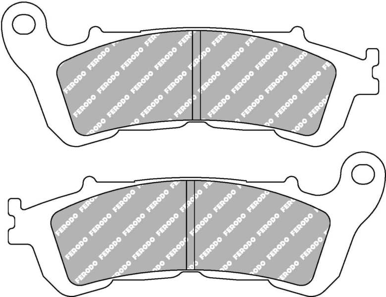 FERODO Bremsbeläge für Motorräder 761560 Straße, Straße EF, Öko-Ausbrüche, Set, für eine Bremsscheibe!
Dicke/Stärke [mm]: 8,4, Länge [mm]: 118,1, Breite [mm]: 45,4, Gebindeart: Schachtel, Version: Eco Friction