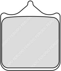 FERODO Brake pad for motorcycle (FDB2215XRAC)