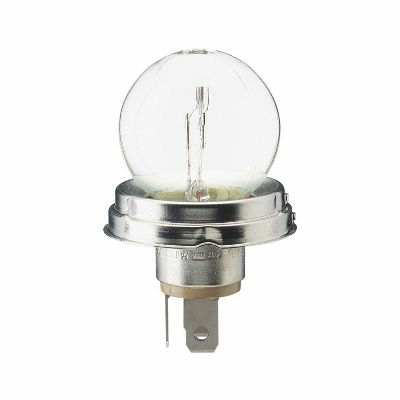 PHILIPS Bulb 10701336 Lamp Type: R2 (Bilux), Voltage [V]: 12, Rated Power [W]: 45/40, Socket Type: P45t-41, Packing Type: Box 
Lamp Type: R2 (Bilux), Voltage [V]: 12, Rated Power [W]: 45/40, Base design light bulb: P45t-41
Cannot be taken back for quality assurance reasons! 1.