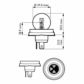 PHILIPS Glühlampe 10701336 Lampenart: R2 (Bilux), Spannung [V]: 12, Nennleistung [W]: 45/40, Sockelausführung: P45t-41, Gebindeart: Schachtel 
Lampenart: R2 (Bilux), Spannung [V]: 12, Nennleistung [W]: 45/40, Sockelausführung Glühlampe: P45t-41
Kann aus Gründen der Qualitätssicherung nicht zurückgenommen werden! 2.