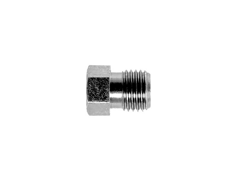 QUICK BRAKE Union bolt 60830 Length [mm]: 14, Bore O [mm]: 5, Thread Size: 3/8"x24UNF, Thread Type: Outer Thread, Spanner Size: 10 
Length [mm]: 14, Bore O [mm]: 5, Thread Size: 3/8"x24UNF, Thread Type: with external thread, Spanner Size: 10