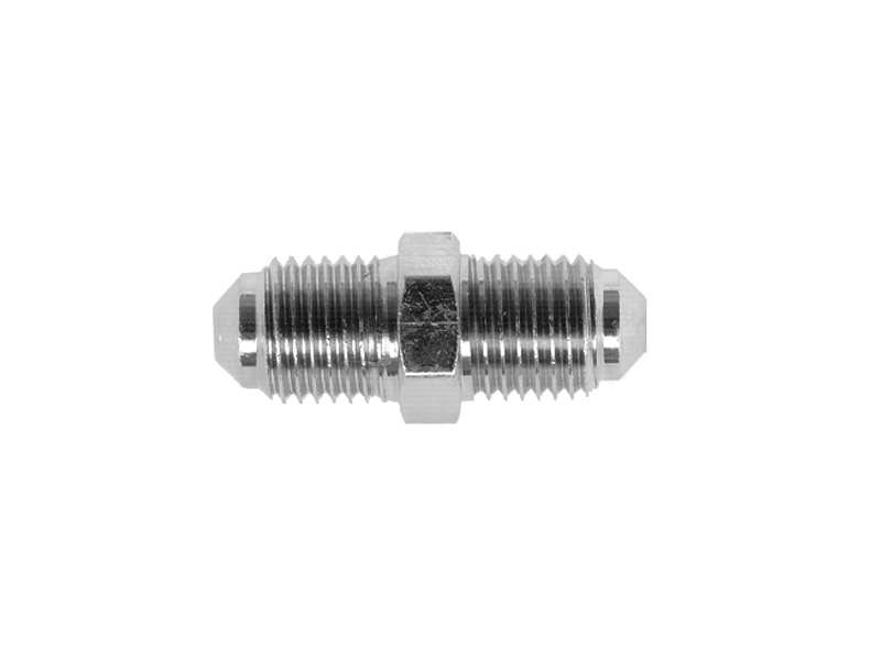 QUICK BRAKE Adapter, Bremsleitung 60852 Länge [mm]: 28, Bördelform: E, Gewindemaß 1: 3/8"x24UNF, Gewindemaß 2: 3/8"x24UNF, Gewindeart: mit Außengewinde, Schlüsselweite: 11