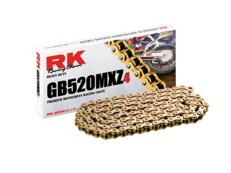 RK Drive chain 10619411 Off-road/ mx, gold/ steel, non-seated 1.