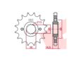 RK Kettenrad 10617401 Erstens für Chain 530, Chromoly, Zahnzahl: 17 2.