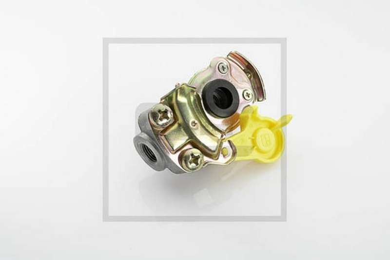 PE AUTOMOTIVE Air-line connector 10153417 M16x1,5
Thread Size: M16x1,5, Colour Coding: Yellow, Housing material: Cast Aluminium, Housing Type: Housing with Plastic Lid