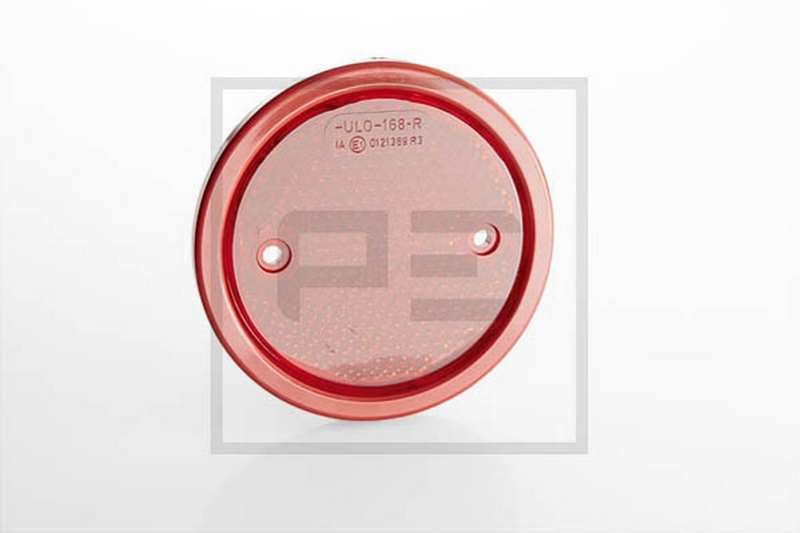 PE AUTOMOTIVE Rückstrahler 10167868 Durchmesser [mm]: 120, Farbe: rot, Form: rund, Anzahl der Befestigungsbohrungen: 2, Gewicht [kg]: 0,088 
Durchmesser [mm]: 120, Lichtscheibenfarbe: rot, Form: rund, Anzahl der Befestigungsbohrungen: 2, Bohrung-O [mm]: 6, Bohrungsabstand [mm]: 70, Montageart: geschraubt, Gehäusematerial: PMMA (Polymethylmethacrylat), Zulassungsart: ECE-geprüft
