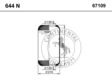 CONTITECH Luftfeder-Gummielement (Anhänger) 10001359 Gewicht [kg]: 1,5, Verpackungslänge [cm]: 21, Verpackungsbreite [cm]: 21, Verpackungshöhe [cm]: 40 2.