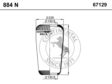 CONTITECH Gummielement Luftfeder 10001468 Gewicht [kg]: 2,1, Verpackungslänge [cm]: 23, Verpackungsbreite [cm]: 23, Verpackungshöhe [cm]: 42 2.