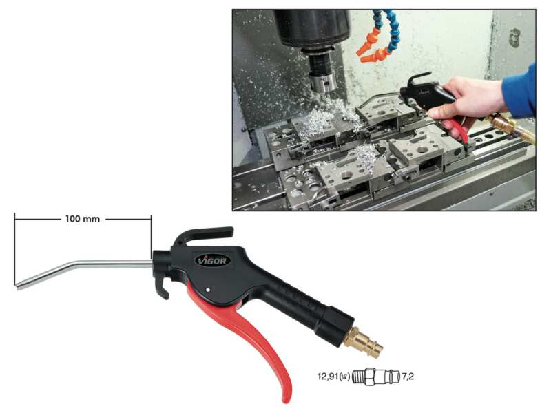 VIGOR Luftpistole 10864113 Nicht mietbar, nur zum Verkauf! Länge: 100 mm
Kann aus Gründen der Qualitätssicherung nicht zurückgenommen werden!