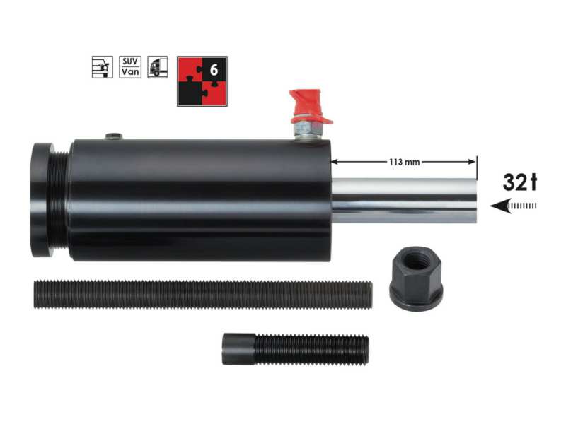 VIGOR Hydraulic cylinders 10864159 Not rentable, just for sale! 32? T, 6 pieces
Cannot be taken back for quality assurance reasons!