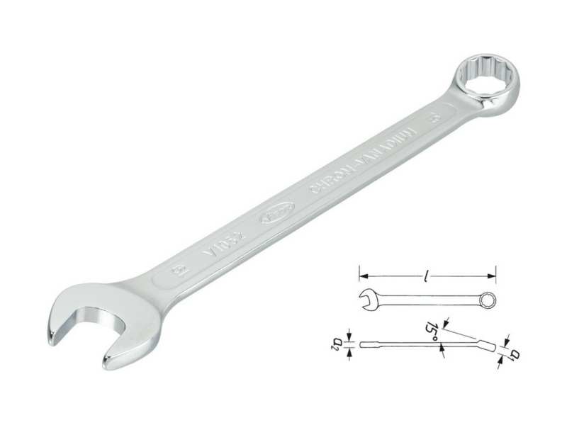 VIGOR Stern-Gabelschlüssel - metrisch 10865421 14 mm, DIN 3113