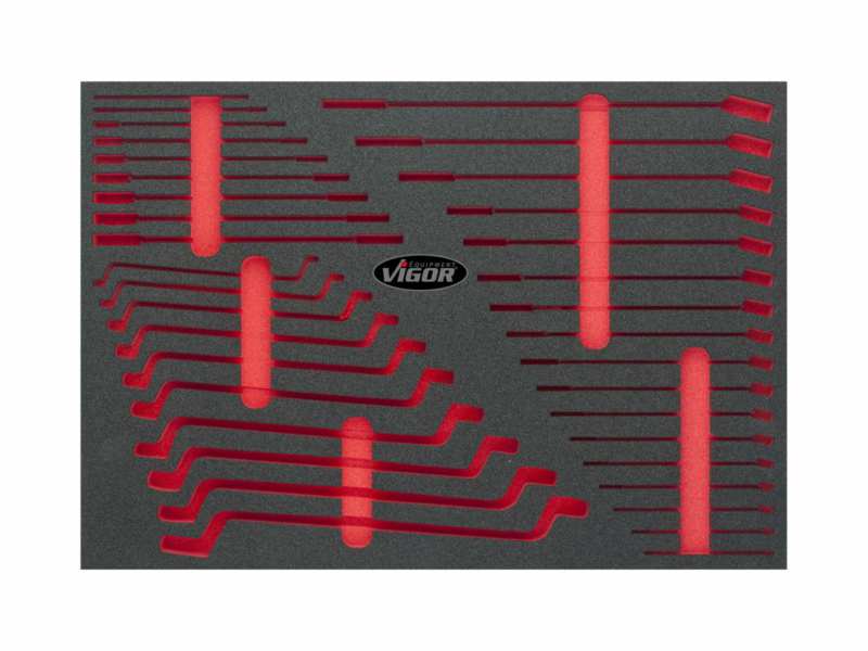 VIGOR Schaumstoffeinlage der Werkzeughalterschublade 10865675 Weicher Schwammeinsatz für V2008