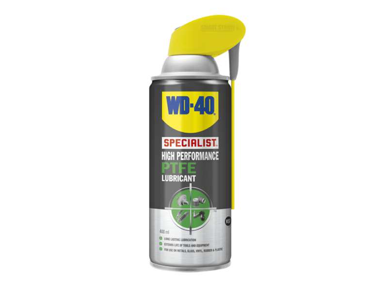 WD-40 Teflon-Spray 603783 WD 40 Spezialist Ptfe Schmiermittel, 400 ml
Kann aus Gründen der Qualitätssicherung nicht zurückgenommen werden!