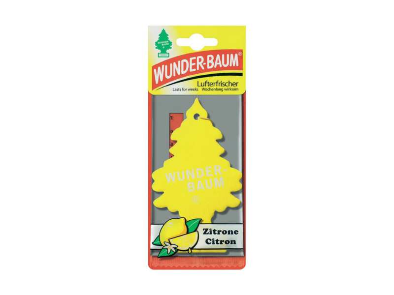 WUNDERBAUM Eurofresh  fresher 600909 Lemon
Cannot be taken back for quality assurance reasons!