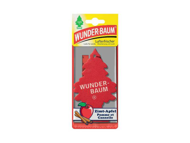 WUNDERBAUM Eurofresh  fresher 600930 Apple-cinnamon scent
Cannot be taken back for quality assurance reasons!