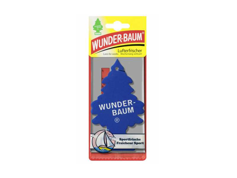 WUNDERBAUM Eurofresh  fresher 600910 Sport fresh scent
Cannot be taken back for quality assurance reasons!