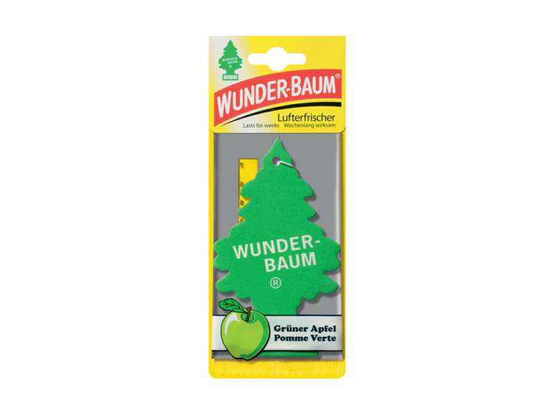 WUNDERBAUM Eurofresh  fresher 600911 Green apple scent
Cannot be taken back for quality assurance reasons!