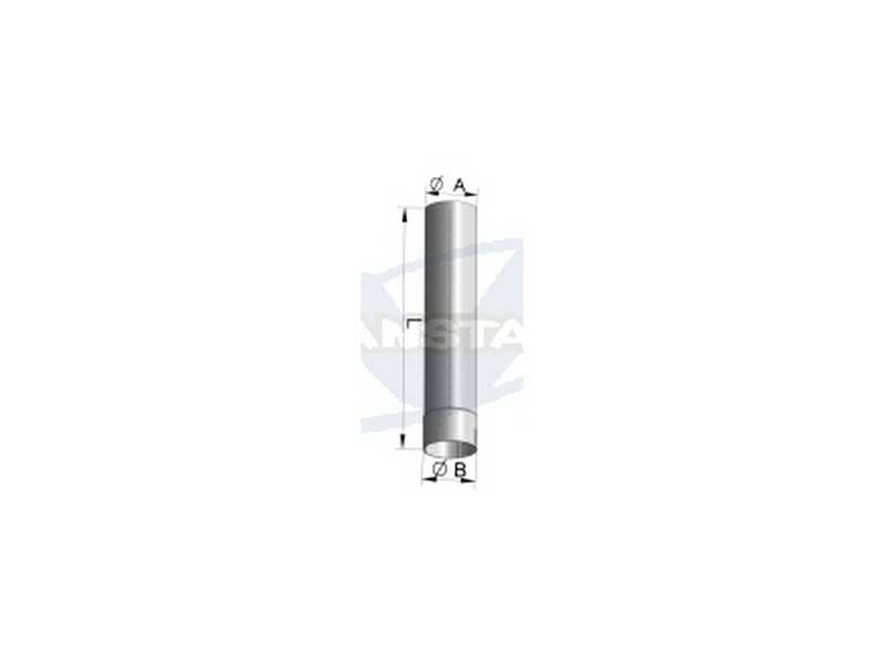 VANSTAR Exhaust steel pipe in meter 10364694 Outer diameter [mm]: 60, Thickness [mm]: 1,5, Inner diameter [mm]: 60,5, Height [mm]: 64, Width [mm]: 64, Length [mm]: 602, Net weight [kg]: 1,22 
Outer Diameter [mm]: 60, Thickness [mm]: 1,5, Inner Diameter [mm]: 60,5, Height [mm]: 64, Width [mm]: 64, Length [mm]: 602