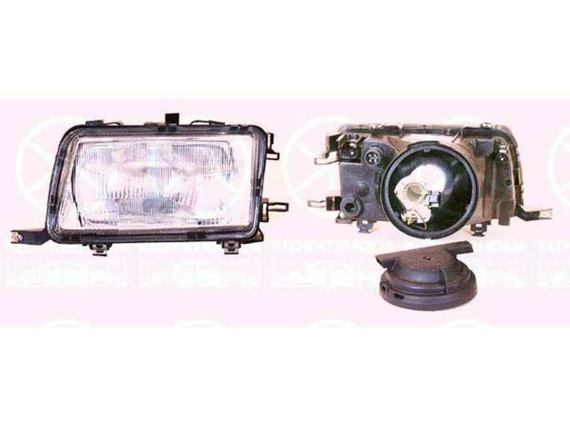 KLOKKERHOLM Headlamp 10726321 Fitting Position: Left, Manufacturer Restriction: Bosch type, Lamp Type: H4, Supplementary Article/Info 2: without motor for headlamp levelling