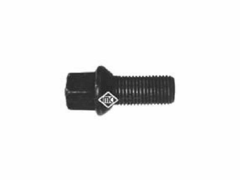 METALCAUCHO Wheel bolt 10075838 Fitting Position: Front Axle, Length [mm]: 48, Weight [kg]: 0,062, Outer thread [mm]: M 14 x 1,5, Colour: Black, Material: Steel, Spanner Size: 17, Bolt Head-/Nut Design: Male Hex, Surface: Electrogalvanized, Weight [g]: 62, Thread Length [mm]: 27 
Fitting Position: Front Axle, Length [mm]: 48, External Thread [mm]: M 14 x 1,5, Colour: Black, Material: Steel, Spanner Size: 17, Bolt Head-/Nut Design: Male Hex, Surface: Electrogalvanized, Thread Length [mm]: 27