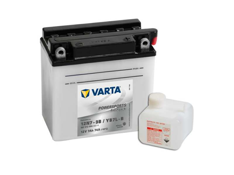 VARTA Batterie 129608 12V. 7AH. Besser+. HKB: 12N7-3B. YB7L-B. Packt neben dem Elektrolyten! Aufmerksamkeit! Gemäß der Regulierung 2019/1148 kann die Europäische Union das Produkt nur als Fahrzeugreparaturwerkstatt im Rahmen der Regulierung (EU) 2019/1148 kaufen.
Spannung [V]: 12, Batterie-Kapazität [Ah]: 7, Kälteprüfstrom EN [A]: 74, Polanordnung: 0, Endpolart: Y6, Bodenleistenausführung: B00, Länge [mm]: 136, Breite [mm]: 76, Höhe [mm]: 134 1.